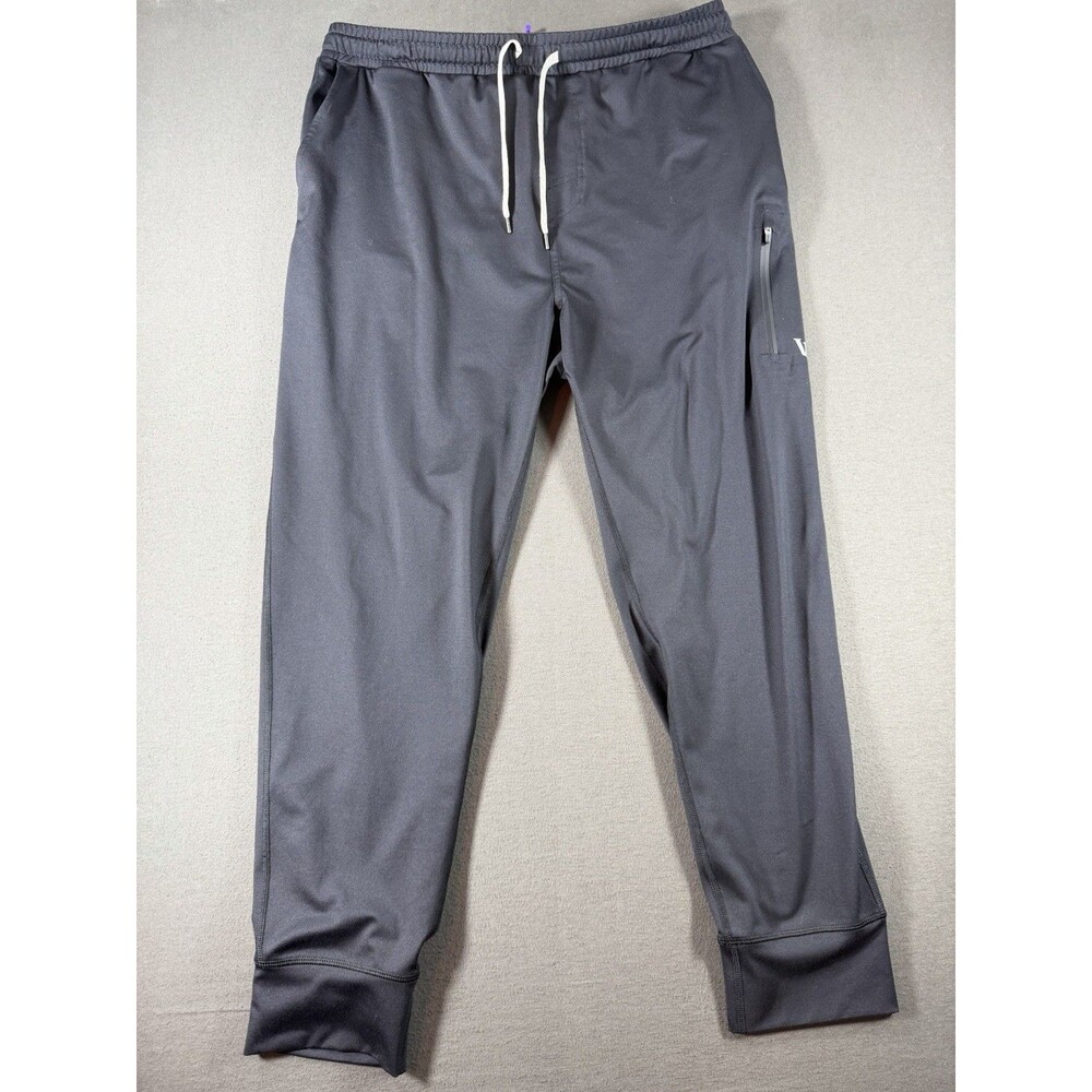 Vuori Sunday Perfomance Joggers Mens XXL Charcoal Gray Athletic Gym Cuff Pants